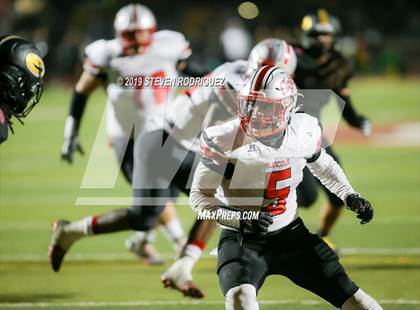 Thumbnail 2 in Lincoln vs Edison (CIF SJS Round 1 Playoff) photogallery.