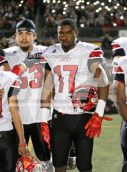Thumbnail 1 in Lincoln vs Edison (CIF SJS Round 1 Playoff) photogallery.