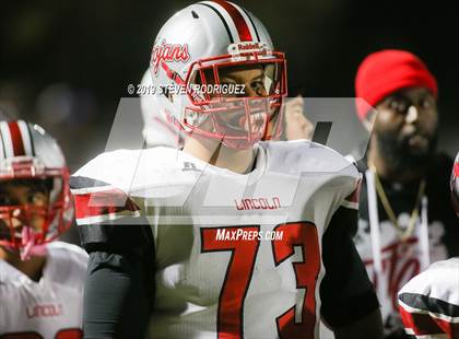 Thumbnail 1 in Lincoln vs Edison (CIF SJS Round 1 Playoff) photogallery.