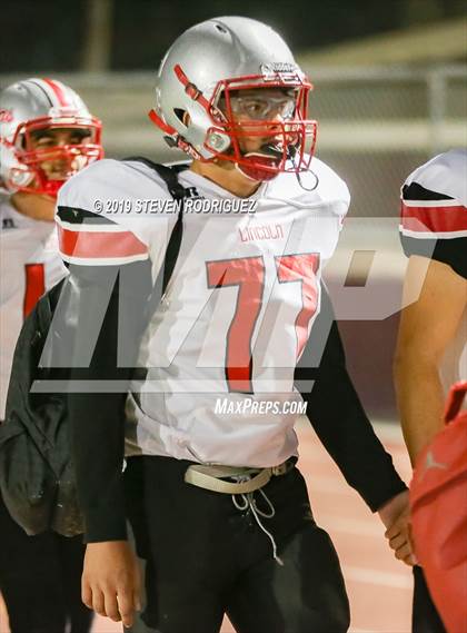 Thumbnail 1 in Lincoln vs Edison (CIF SJS Round 1 Playoff) photogallery.