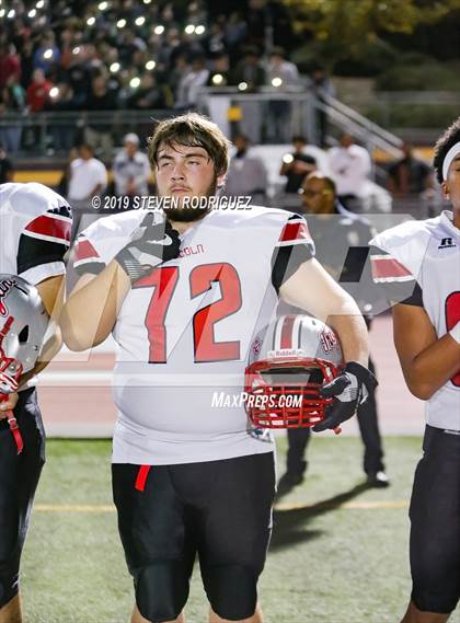 Thumbnail 3 in Lincoln vs Edison (CIF SJS Round 1 Playoff) photogallery.