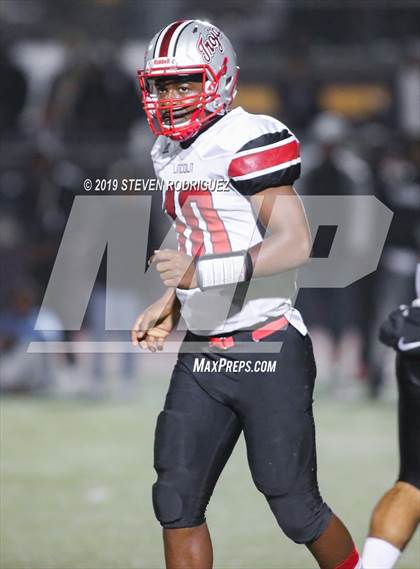 Thumbnail 1 in Lincoln vs Edison (CIF SJS Round 1 Playoff) photogallery.