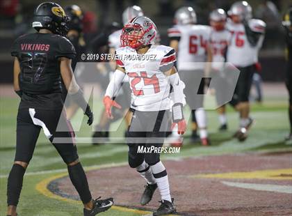 Thumbnail 2 in Lincoln vs Edison (CIF SJS Round 1 Playoff) photogallery.