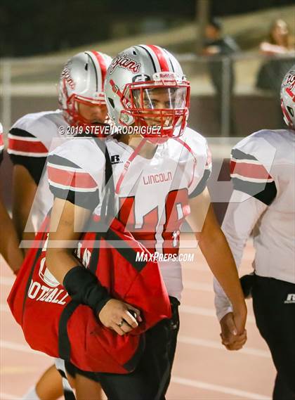 Thumbnail 3 in Lincoln vs Edison (CIF SJS Round 1 Playoff) photogallery.