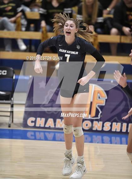 Thumbnail 1 in Marin Catholic vs. Torrey Pines (CIF State Open Final) photogallery.