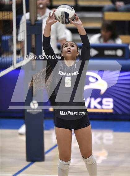 Thumbnail 1 in Marin Catholic vs. Torrey Pines (CIF State Open Final) photogallery.
