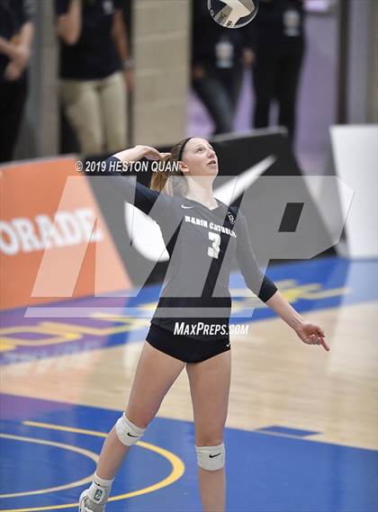 Thumbnail 3 in Marin Catholic vs. Torrey Pines (CIF State Open Final) photogallery.