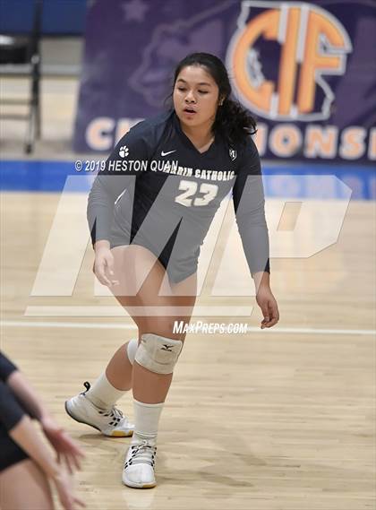 Thumbnail 1 in Marin Catholic vs. Torrey Pines (CIF State Open Final) photogallery.