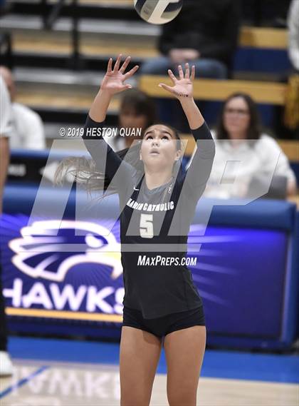 Thumbnail 1 in Marin Catholic vs. Torrey Pines (CIF State Open Final) photogallery.