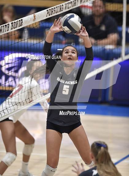 Thumbnail 1 in Marin Catholic vs. Torrey Pines (CIF State Open Final) photogallery.