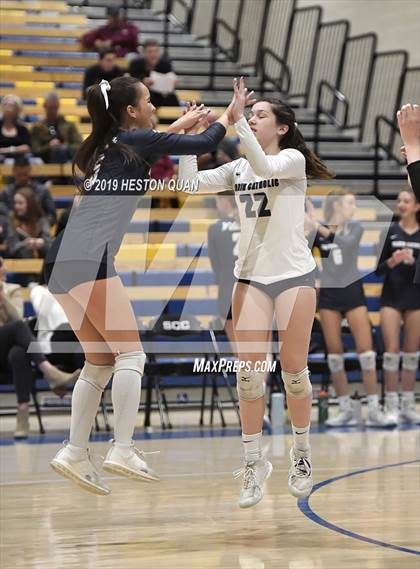 Thumbnail 1 in Marin Catholic vs. Torrey Pines (CIF State Open Final) photogallery.