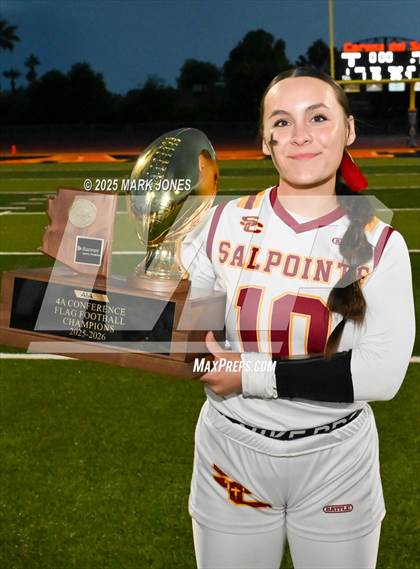Thumbnail 1 in Salpointe Catholic vs. Eastmark (AIA 4A Final - Awards) photogallery.