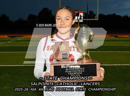 Thumbnail 3 in Salpointe Catholic vs. Eastmark (AIA 4A Final - Awards) photogallery.