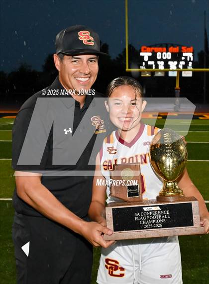 Thumbnail 2 in Salpointe Catholic vs. Eastmark (AIA 4A Final - Awards) photogallery.