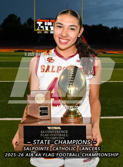 Thumbnail 3 in Salpointe Catholic vs. Eastmark (AIA 4A Final - Awards) photogallery.