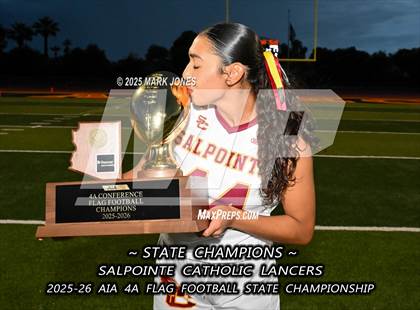 Thumbnail 2 in Salpointe Catholic vs. Eastmark (AIA 4A Final - Awards) photogallery.