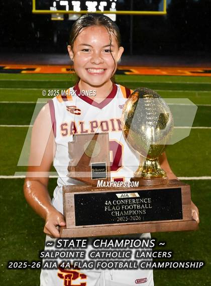 Thumbnail 3 in Salpointe Catholic vs. Eastmark (AIA 4A Final - Awards) photogallery.