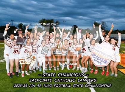 Thumbnail 1 in Salpointe Catholic vs. Eastmark (AIA 4A Final - Awards) photogallery.