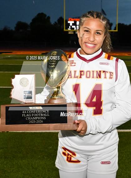 Thumbnail 2 in Salpointe Catholic vs. Eastmark (AIA 4A Final - Awards) photogallery.