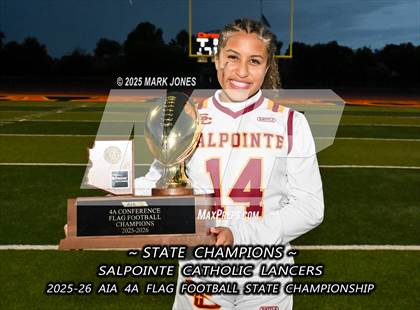 Thumbnail 1 in Salpointe Catholic vs. Eastmark (AIA 4A Final - Awards) photogallery.