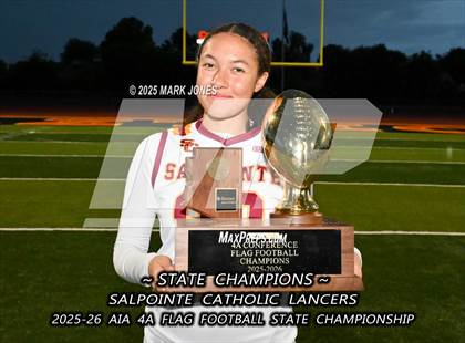 Thumbnail 2 in Salpointe Catholic vs. Eastmark (AIA 4A Final - Awards) photogallery.