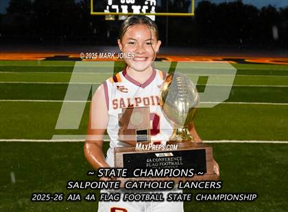 Thumbnail 1 in Salpointe Catholic vs. Eastmark (AIA 4A Final - Awards) photogallery.