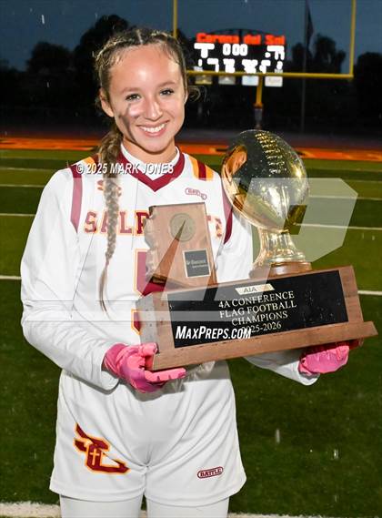 Thumbnail 2 in Salpointe Catholic vs. Eastmark (AIA 4A Final - Awards) photogallery.