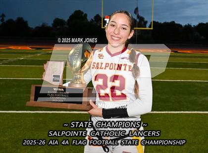 Thumbnail 2 in Salpointe Catholic vs. Eastmark (AIA 4A Final - Awards) photogallery.