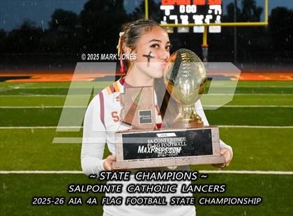 Thumbnail 2 in Salpointe Catholic vs. Eastmark (AIA 4A Final - Awards) photogallery.