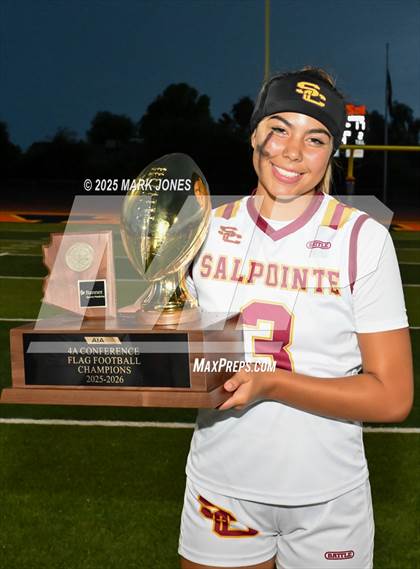 Thumbnail 1 in Salpointe Catholic vs. Eastmark (AIA 4A Final - Awards) photogallery.