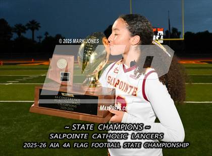 Thumbnail 3 in Salpointe Catholic vs. Eastmark (AIA 4A Final - Awards) photogallery.