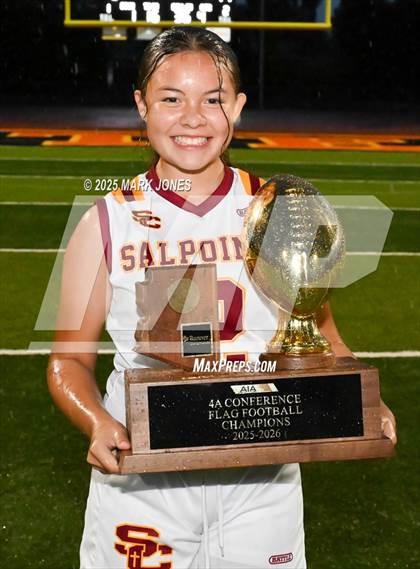 Thumbnail 2 in Salpointe Catholic vs. Eastmark (AIA 4A Final - Awards) photogallery.