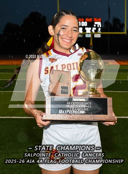 Thumbnail 3 in Salpointe Catholic vs. Eastmark (AIA 4A Final - Awards) photogallery.