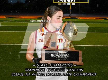 Thumbnail 2 in Salpointe Catholic vs. Eastmark (AIA 4A Final - Awards) photogallery.