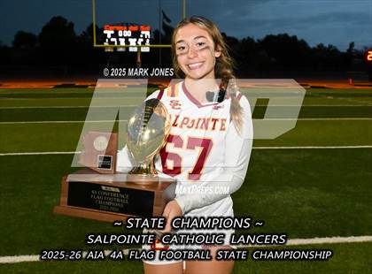 Thumbnail 3 in Salpointe Catholic vs. Eastmark (AIA 4A Final - Awards) photogallery.