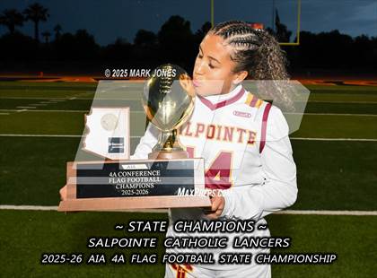 Thumbnail 2 in Salpointe Catholic vs. Eastmark (AIA 4A Final - Awards) photogallery.