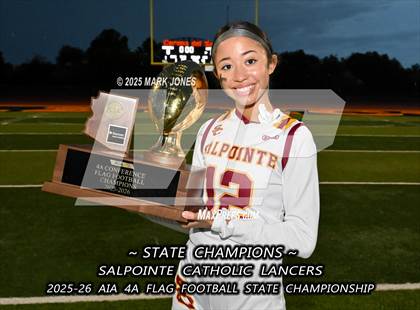 Thumbnail 1 in Salpointe Catholic vs. Eastmark (AIA 4A Final - Awards) photogallery.