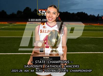 Thumbnail 1 in Salpointe Catholic vs. Eastmark (AIA 4A Final - Awards) photogallery.