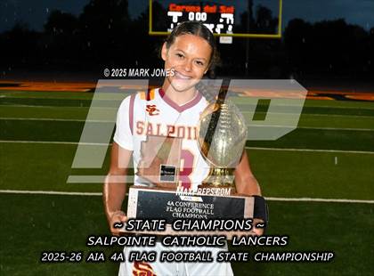 Thumbnail 2 in Salpointe Catholic vs. Eastmark (AIA 4A Final - Awards) photogallery.