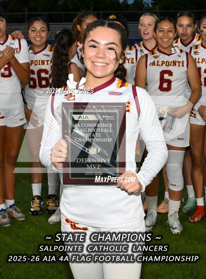 Thumbnail 3 in Salpointe Catholic vs. Eastmark (AIA 4A Final - Awards) photogallery.