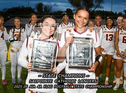 Thumbnail 3 in Salpointe Catholic vs. Eastmark (AIA 4A Final - Awards) photogallery.