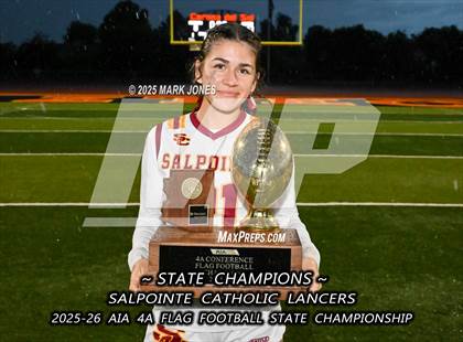 Thumbnail 3 in Salpointe Catholic vs. Eastmark (AIA 4A Final - Awards) photogallery.