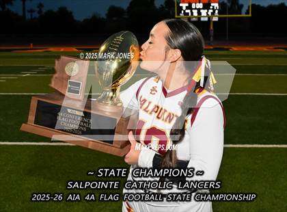 Thumbnail 3 in Salpointe Catholic vs. Eastmark (AIA 4A Final - Awards) photogallery.