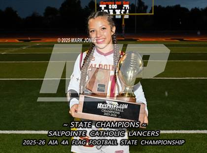 Thumbnail 1 in Salpointe Catholic vs. Eastmark (AIA 4A Final - Awards) photogallery.