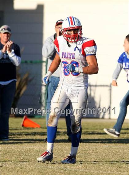 Thumbnail 3 in Faith Baptist @ Windward (CIF SS D1 8-Man Playoffs) photogallery.
