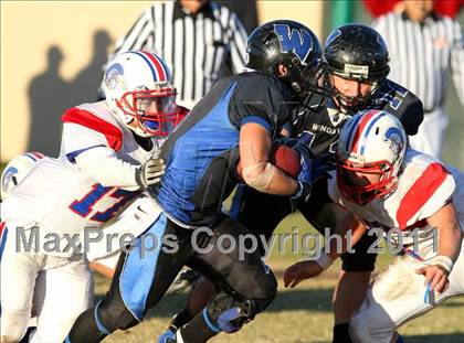 Thumbnail 3 in Faith Baptist @ Windward (CIF SS D1 8-Man Playoffs) photogallery.