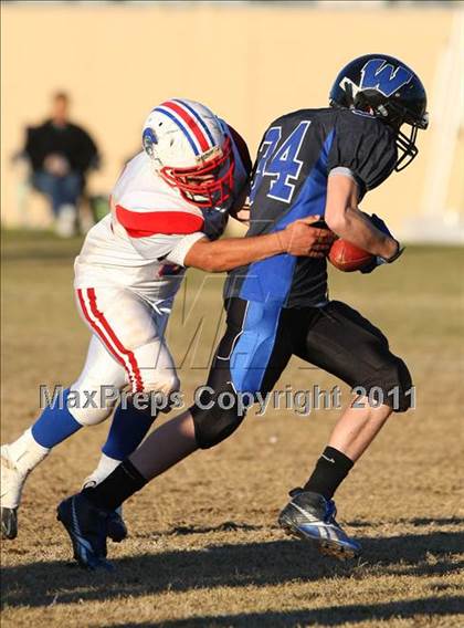 Thumbnail 3 in Faith Baptist @ Windward (CIF SS D1 8-Man Playoffs) photogallery.
