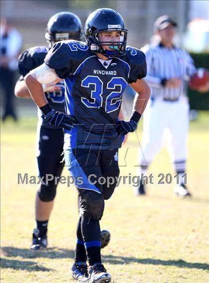 Thumbnail 3 in Faith Baptist @ Windward (CIF SS D1 8-Man Playoffs) photogallery.