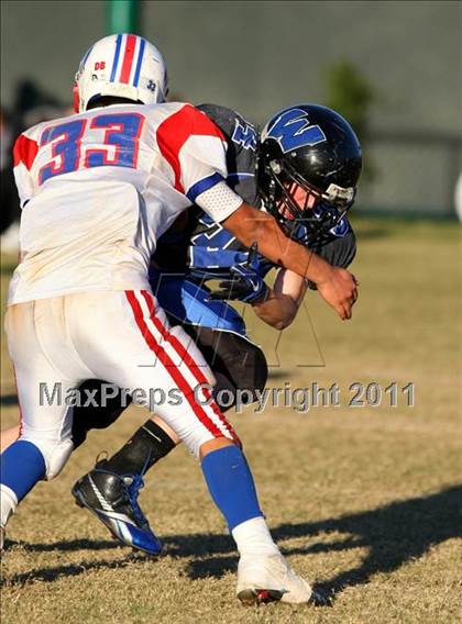 Thumbnail 3 in Faith Baptist @ Windward (CIF SS D1 8-Man Playoffs) photogallery.