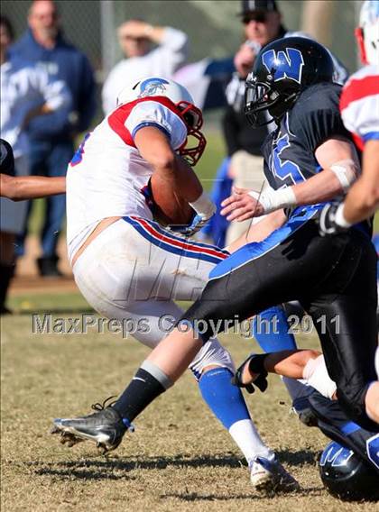 Thumbnail 2 in Faith Baptist @ Windward (CIF SS D1 8-Man Playoffs) photogallery.